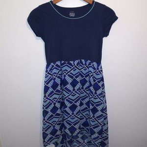 Faded Glory- Blue Dress Large